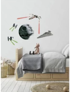 Star Wars Classic Space Ships Peel & Stick Giant Wall Decals