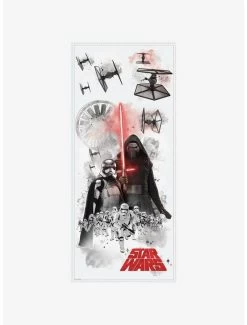 Star Wars The Force Awakens Episode VII Villains Burst Peel & Stick Giant Wall Decal