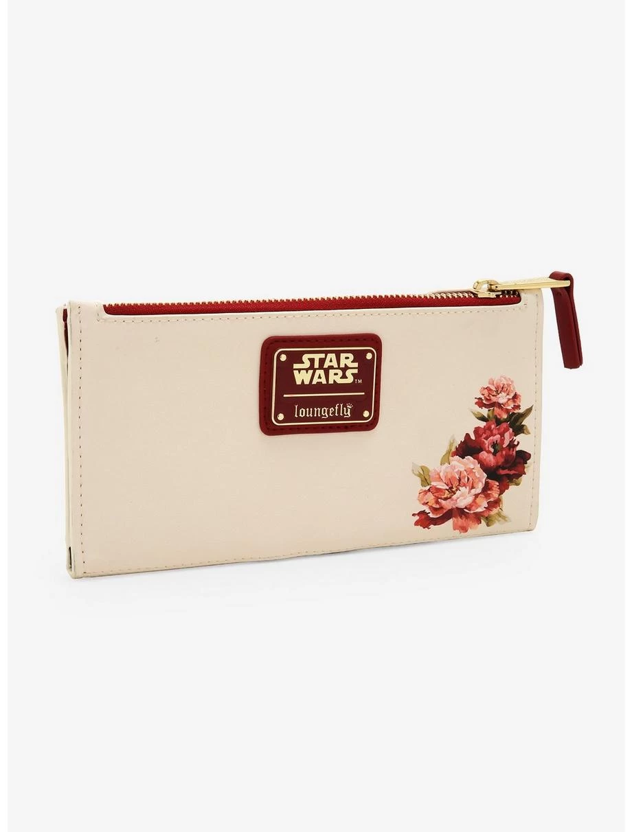 Loungefly Star Wars Darth Vader Floral Wallet - BoxLunch Exclusive 4 Loungefly Star Wars Darth Vader Floral Wallet - BoxLunch Exclusive - Image 2