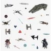 Star Wars Episode IX Galactic Ships Peel And Stick Wall Decals -Home Furnishings Discount Store 13032908 hi