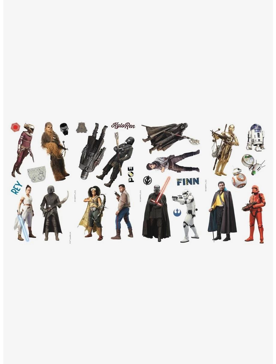 Star Wars Episode IX Peel And Stick Wall Decals 4 Star Wars Episode IX Peel And Stick Wall Decals - Image 2