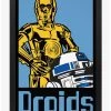 Star Wars Retro Droids Poster -Home Furnishings Discount Store 13067380 hi