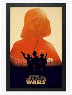Star Wars Tatoonie Sunset Poster