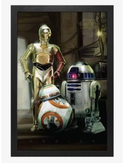 Star Wars The Force Awakens Droids Poster
