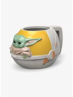 Star Wars The Mandalorian The Child In Pram Figural Mug