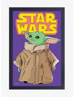 Star Wars The Mandalorian The Child Pose Poster