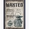 Star Wars The Mandalorian The Child Wanted Poster -Home Furnishings Discount Store 13269790 hi