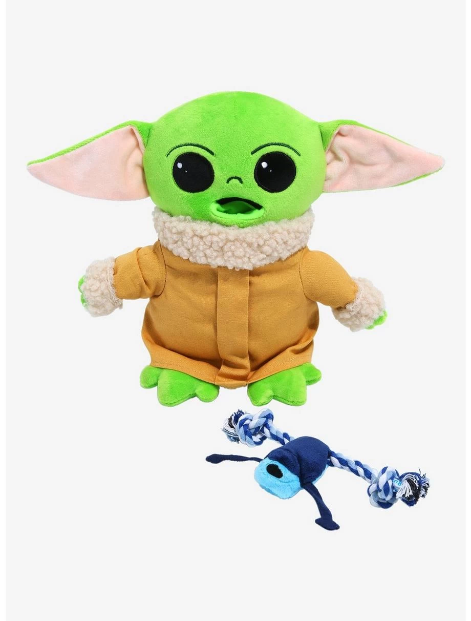 Star Wars The Mandalorian The Child & Frog 2-in-1 Pet Toy - BoxLunch Exclusive 4 Star Wars The Mandalorian The Child & Frog 2-in-1 Pet Toy - BoxLunch Exclusive - Image 2