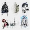 Star Wars Iconic Watercolor Peel And Stick Wall Decals -Home Furnishings Discount Store 15101589 hi