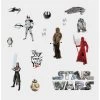 Star Wars The Last Jedi Episode VIII Peel And Stick Wall Decals