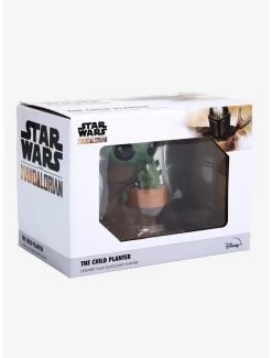 Star Wars The Mandalorian The Child Faux Succulent Planter - BoxLunch Exclusive -Home Furnishings Discount Store 15169432 av3