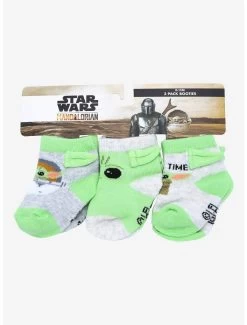 Star Wars The Mandalorian The Child Infant Sock Set - BoxLunch Exclusive -Home Furnishings Discount Store 15411486 av3