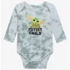 Star Wars The Mandalorian The Child Long Sleeve Tie-Dye Infant One-Piece - BoxLunch Exclusive 2 Star Wars The Mandalorian The Child Long Sleeve Tie-Dye Infant One-Piece - BoxLunch Exclusive -Home Furnishings Discount Store 15411610 hi