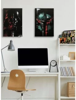 Star Wars Darth Vader Canvas Wall Décor -Home Furnishings Discount Store 15442840 av2