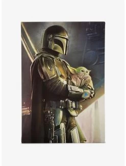Star Wars The Mandalorian Mandalorian Canvas Wall Decor