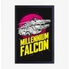 Star Wars Millenium Falcon Retro Framed Wood Wall Art -Home Furnishings Discount Store 15879719 hi