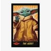 Star Wars The Mandalorian The Asset Framed Wood Wall Art