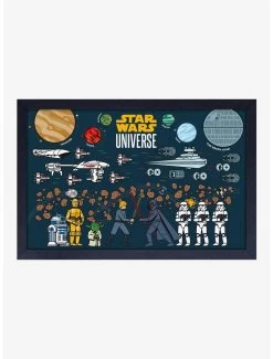 Star Wars Universe Framed Wood Wall Art
