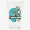 Star Wars The Mandalorian The Child I've Been Looking For You Pint Glass -Home Furnishings Discount Store 15888334 hi