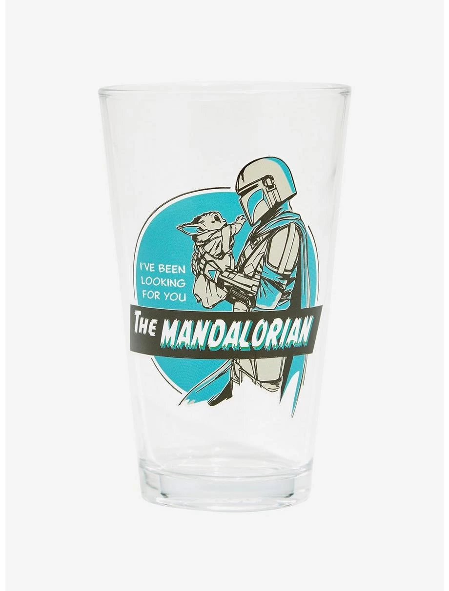 Star Wars The Mandalorian The Child I've Been Looking For You Pint Glass 3 Star Wars The Mandalorian The Child I've Been Looking For You Pint Glass