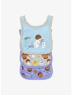 Star Wars Chibi Characters You R2 Cute Infant Bib Set - BoxLunch Exclusive -Home Furnishings Discount Store 15890076 av2