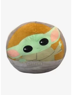 Star Wars The Mandalorian Child Carriage Cloud Pillow