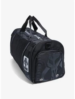 Star Wars Mandalorian Helmets Duffel Bag - BoxLunch Exclusive -Home Furnishings Discount Store 15939160 av2