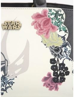 Star Wars The Mandalorian Boba Fett & Mando Floral Handbag - BoxLunch Exclusive -Home Furnishings Discount Store 16334606 av3