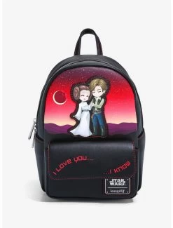 Loungefly Star Wars Princess Leia & Han Solo I Love You Mini Backpack - BoxLunch Exclusive