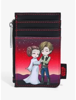 Loungefly Star Wars Princess Leia & Han Solo I Love You Cardholder - BoxLunch Exclusive