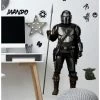 Star Wars The Mandalorian In Beskar Peel & Stick Giant Wall Decal -Home Furnishings Discount Store 16997276 hi