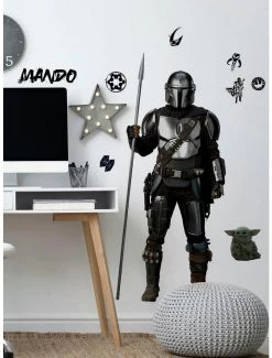 Star Wars The Mandalorian In Beskar Peel & Stick Giant Wall Decal