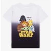 Star Wars Chibi Characters Youth Dip-Dye T-Shirt - BoxLunch Exclusive -Home Furnishings Discount Store 17076346 hi