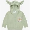 Star Wars The Mandalorian Grogu Ears Toddler Cardigan - BoxLunch Exclusive -Home Furnishings Discount Store 17174317 hi