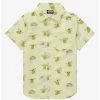 Star Wars The Mandalorian The Child Allover Print Toddler Woven Button-Up - BoxLunch Exclusive