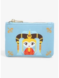 Our Universe Star Wars Chibi Queen Amidala & Leia Coin Purse - BoxLunch Exclusive