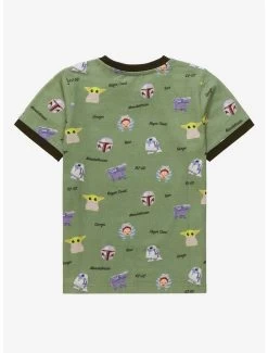 Star Wars The Mandalorian Cartoon Portraits Allover Print Toddler T-Shirt - BoxLunch Exclusive 5 Star Wars The Mandalorian Cartoon Portraits Allover Print Toddler T-Shirt - BoxLunch Exclusive -Home Furnishings Discount Store 17491397 av1