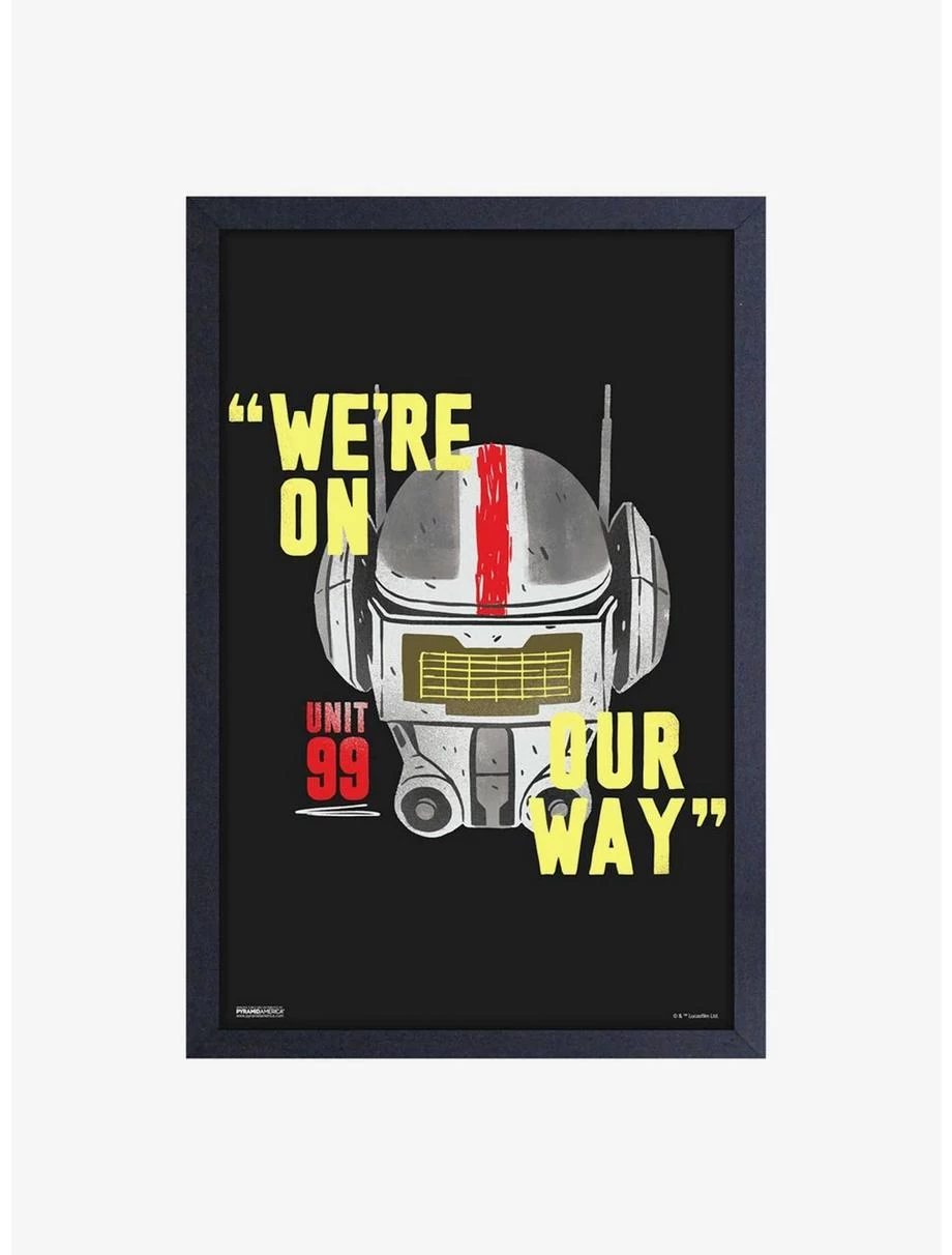 Star Wars The Bad Batch On Our Way Framed Wood Wall Art 3 Star Wars The Bad Batch On Our Way Framed Wood Wall Art