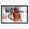 Star Wars The Clone Wars Grunge Framed Wood Wall Art -Home Furnishings Discount Store 17988514 hi