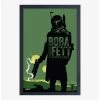 Star Wars Book Of Boba Fett For Hire Framed Wood Wall Art