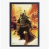 Star Wars Book Of Boba Fett Lunge Framed Wood Wall Art -Home Furnishings Discount Store 17988701 hi