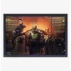 Star Wars Book Of Boba Fett Seated Framed Wood Wall Art -Home Furnishings Discount Store 17988714 hi