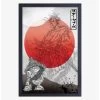 Star Wars Visions Red Moon Framed Wood Wall Art