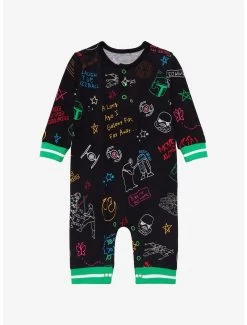 Our Universe Star Wars Doodles Full Body Infant One-Piece - BoxLunch Exclusive