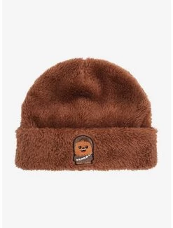Star Wars Chibi Chewbacca Sherpa Cuff Beanie - BoxLunch Exclusive