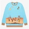 Star Wars Tatooine Group Scene Crewneck - BoxLunch Exclusive -Home Furnishings Discount Store 18813098 hi