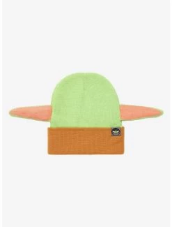 Star Wars The Mandalorian Grogu Youth Cuff Beanie - BoxLunch Exclusive