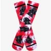 Star Wars Chibi Darth Vader Tie-Dye Crew Socks - BoxLunch Exclusive -Home Furnishings Discount Store 18859126 hi