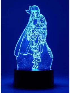 Star Wars The Mandalorian Mando LED Acrylic Light -Home Furnishings Discount Store 19115740 av3