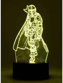 Star Wars The Mandalorian Mando LED Acrylic Light -Home Furnishings Discount Store 19115740 av4